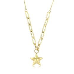 Gold Star Necklace - 1