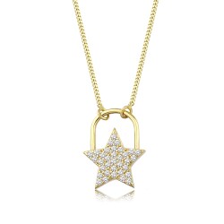 Gold Star Trend Necklace - 1