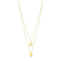 Gold Starfish Necklace - 1