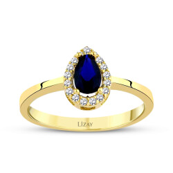 Gold Stone Ring 