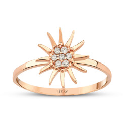 Gold Sun Ring - 1