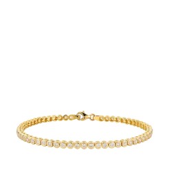 Gold Tennis Bracelet - 1